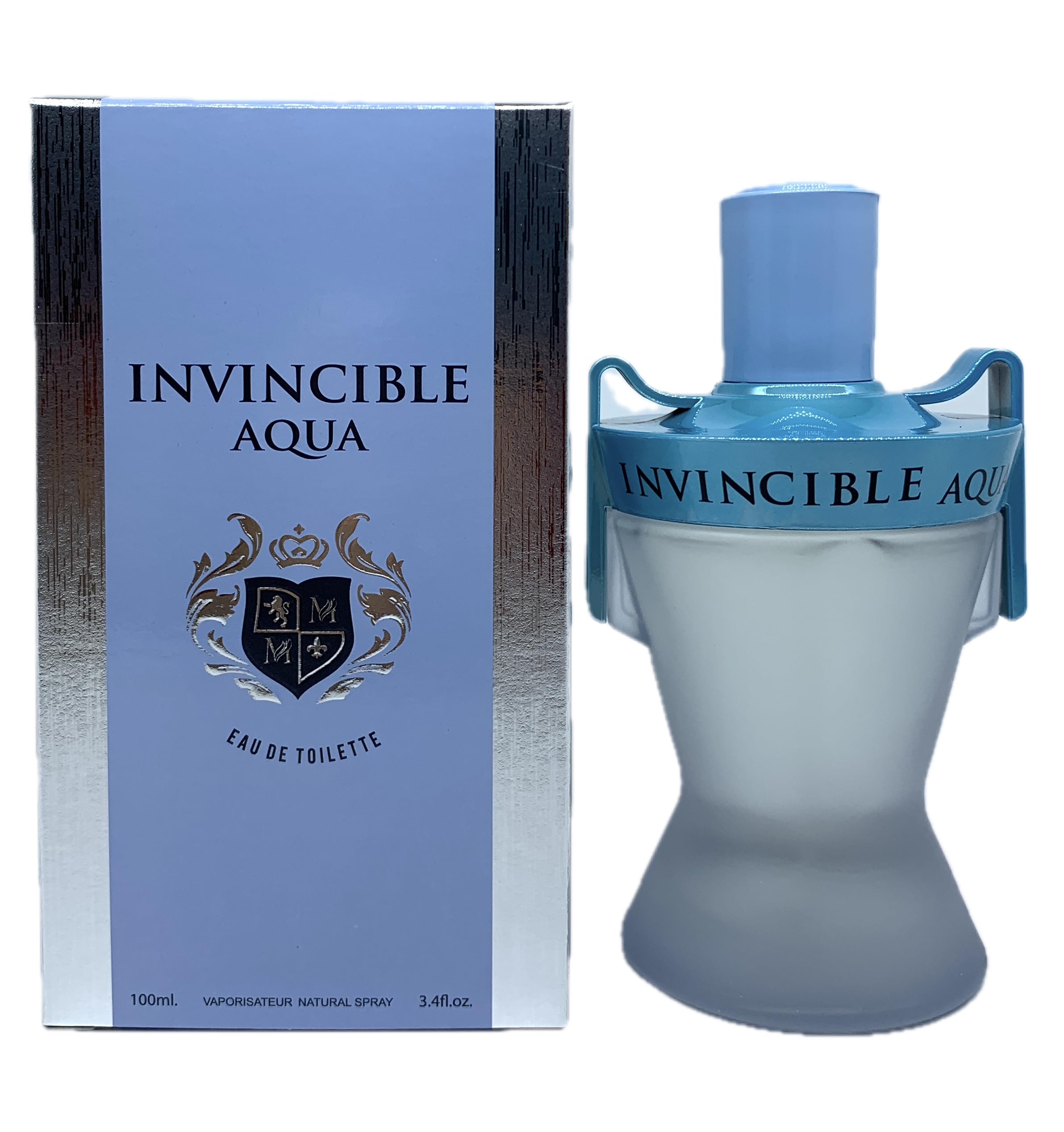 Amazon.com : Invincible Aqua Men's Cologne 3.4 Fl. Oz. Eau de